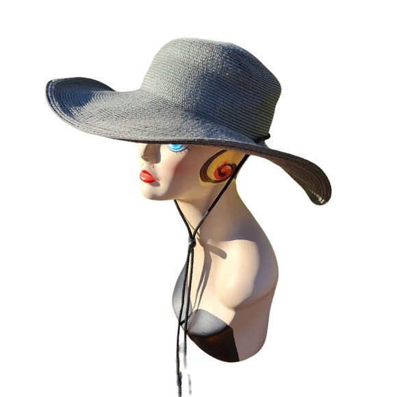 Tula Austin Texas Womens Packable Sunhat One Size Wide Brim Floppy Vacation - Picture 9 of 11